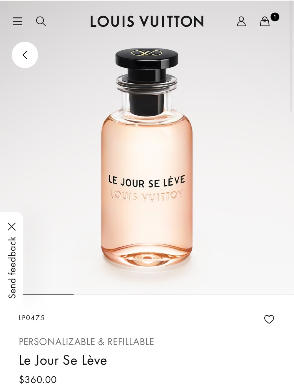 Louis Vuitton Le Jour Se Lève